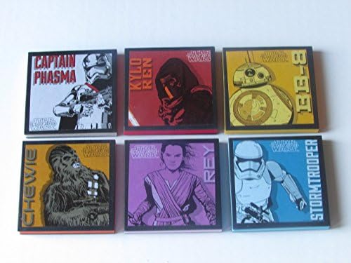 Star Wars the Force Awakens Note Pads Set of 6 - Excellent Party Favors - Star Wars Party Favors - Star Wars Birthday Party - Star Wars Mini Note Pads