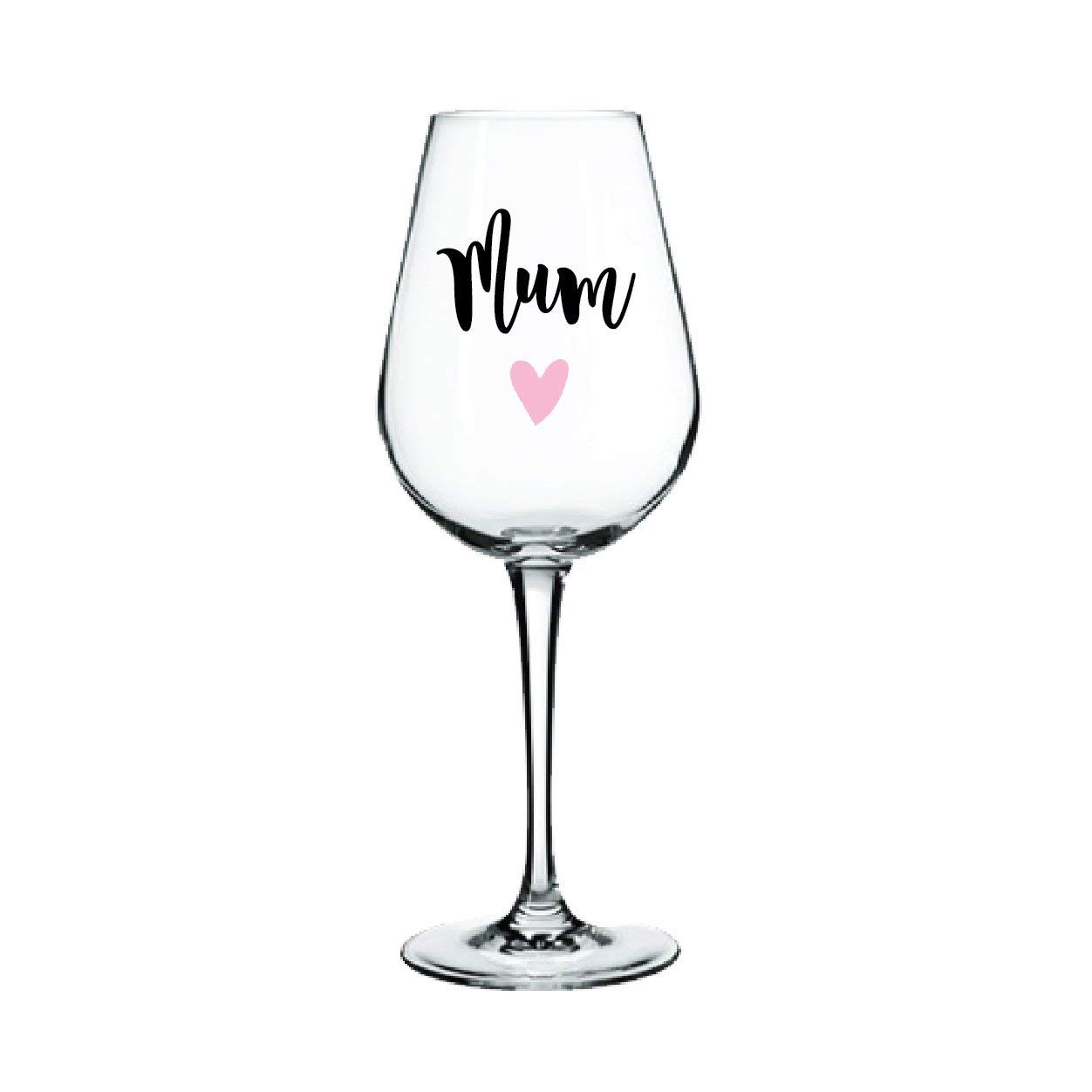 Mothers day wine glass personalise with your own text Amazon.co.uk