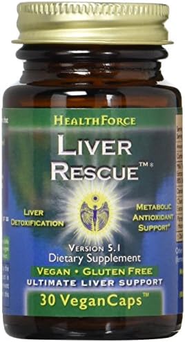 Healthforce Liver Rescue Vegan Capsules, 30 Count