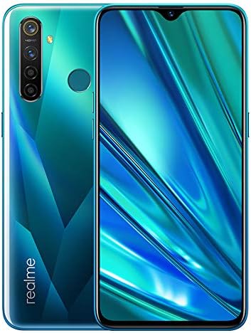 Realme 5 Pro Smartphone 8GB RAM + 128GB ROM, Pantalla de 6.3'' IPS, procesador Octa-Core, 16MP Frontal y 48MP Cuádruple Cámara, Dual Sim, Crystal Green (Verde)