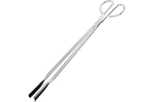 UPTALY 62 cm Extra Long Scissor Tong, Stainless Steel Garbage Clips with Long Handle, Large Sized Rubbish Picker, Thicken Fir