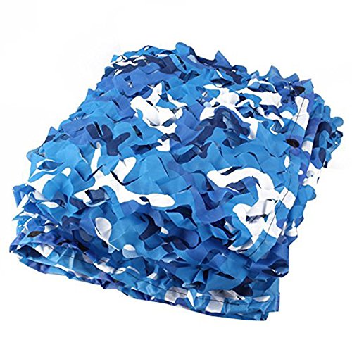 FuriGer Camouflage Netting,Camouflage Net for Camping Military Blind Hide Hunting Shooting Hide Fishing Shelter,Party Decoration on Halloween Christmas,Jungle Sunscreen Net,6.5ftx13ft (2mx4m)