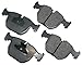 Akebono EUR681 Euro Ultra Premium Ceramic Disc Brake Pad Kit, GREY