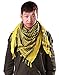 HDE Tactical Scarf Premium 100% Cotton Keffiyeh Shemagh Desert Wrap Head Neck Protective Cover Up (43x41 Inches)