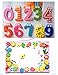 Novelty House Educational Toys 48pcs Refrigerator Magnets Number Letters Animal Cartoon Fun Fridge Magnets for Toddlers Kids Gift Set