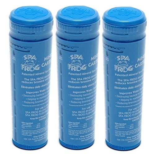 King Technology 01-14-3812 SPA FROG Mineral Cartridge 3 Pack