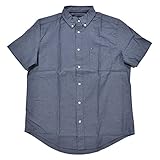 Tommy Hilfiger Mens Short Sleeve Classic Fit Button-Down Shirt