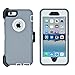 iPhone 6 / 6S Cover | 2-in-1 Screen Protector & Holster Case | Full Body Military Grade Edge-to-Edge Protection with carrying belt clip | Drop Proof Shockproof Dustproof | Grey / White