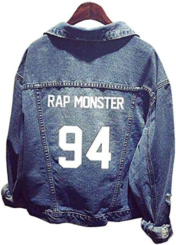 BTS Jacket Chaqueta Jeans Coat for Army BTS Kpop Hoodies Suga Jin Jimin Jung Kook J-Hope Rap-Monster V