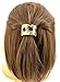 We We France Hair Cuff Leopard Print Hair Cuffs Ponytail Holder, Beige brown (03)