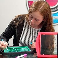 Marvin S Magic Glow Art Neon Effect Drawing Board Pink Amazon Com Au Toys Games