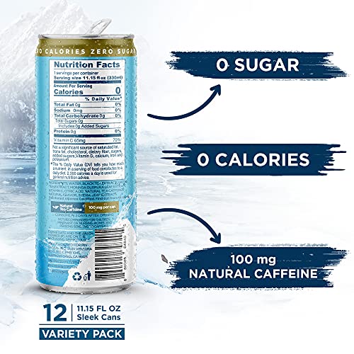 PIN ENERGY TEA Natural Energy Drink I Sugar Free, Zero Calories or Carb