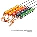 California Home Goods Marshmallow Roasting Fork Set, Chrome Plated, Multi-Colored, Set of 10