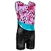 BAOHULU Toddlers Girls Gymnastics Dance Leotards-One-piece Sparkle Stripes & Stiching Athletic Clothes Leopard 140(8-9Y)