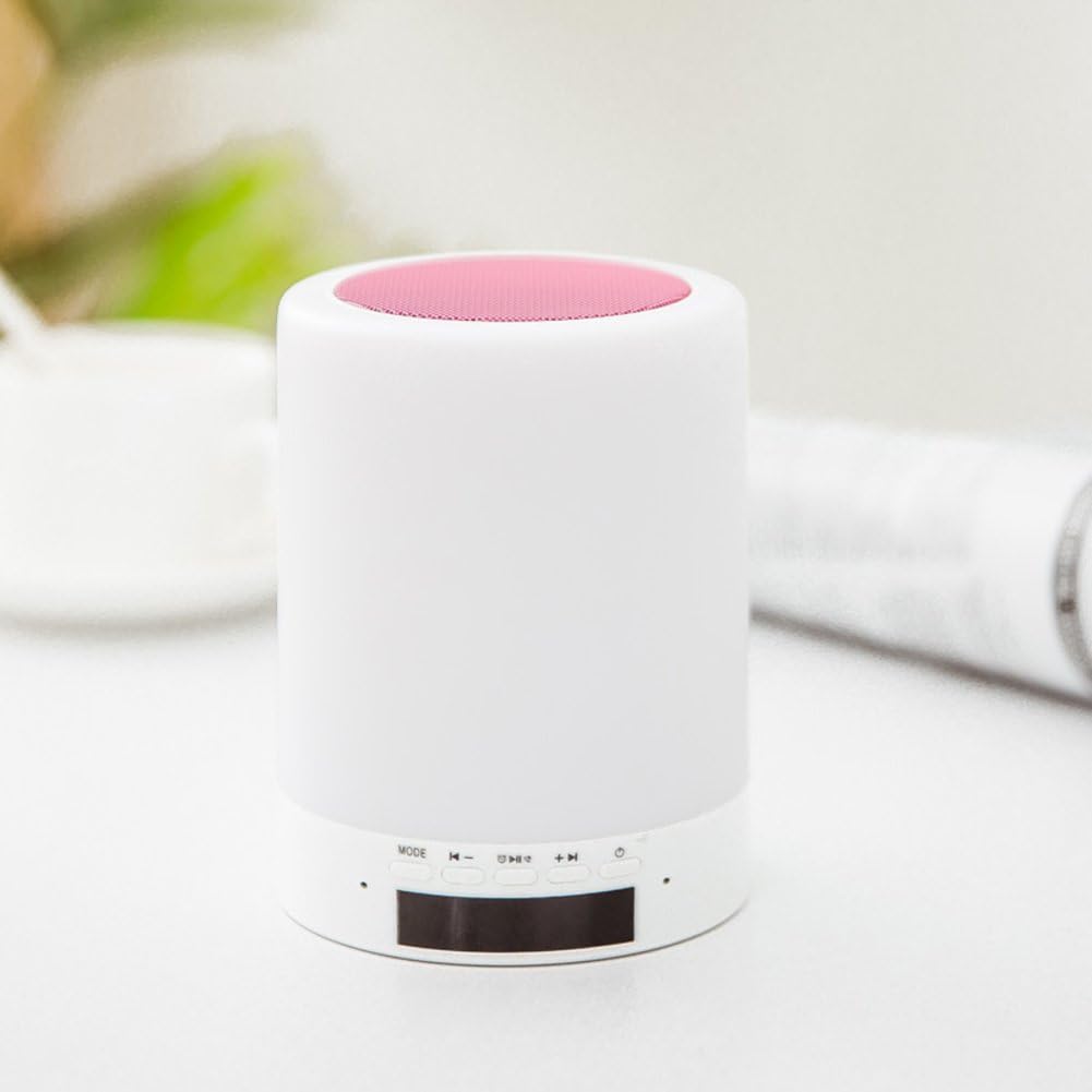 Smart Touch Bluetooth Stereo Night Light Bedside Lamps Bedroom Mini Touch Table Lamps-C