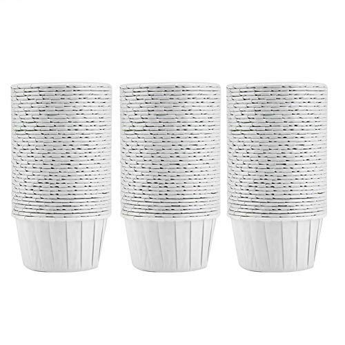 Fdit 100PCS Big Cupcake Liners Paper Round Cake Baking Cups Muffin Cases Home Party Wedding(#1)