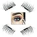 WEHADY False Magnetic Eyelashes 3D Reusable Fake Eyelashes , Ultra Thin, Natural Look , Reusable Perfect , 1Pairs 4 Pieces