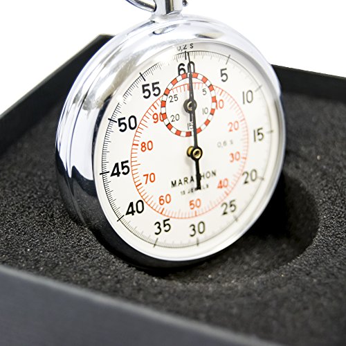 MARATHON ST211003 Stopwatch Single Action Mechanical Windup Analog Stop