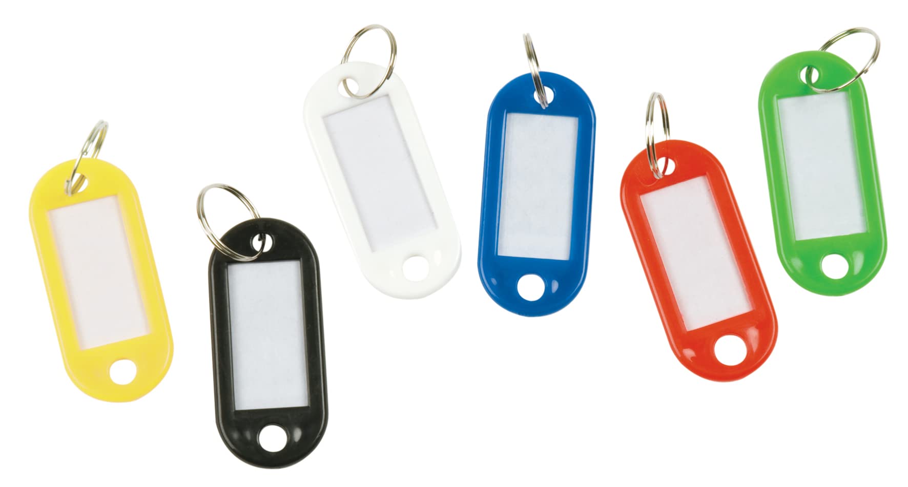 Q-Connect Key Fobs Assorted (100 Pack)