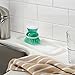 iDesign Lineo BPA-Free Flexible Silicone Soap and Sponge Tray - 9