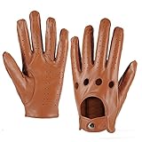 MGGM collection Mens Touchscreen Leather Driving