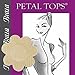 Braza Petal Top Covers, Beige, 5 Pair