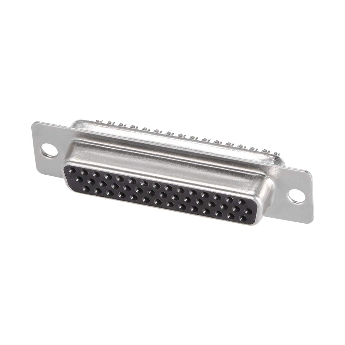 sourcing map D-sub Connector DB44 Female Socket 44-pin 3-row High Density Port Terminal Breakout for Mechanical Equipment CNC Computers Pack of 1