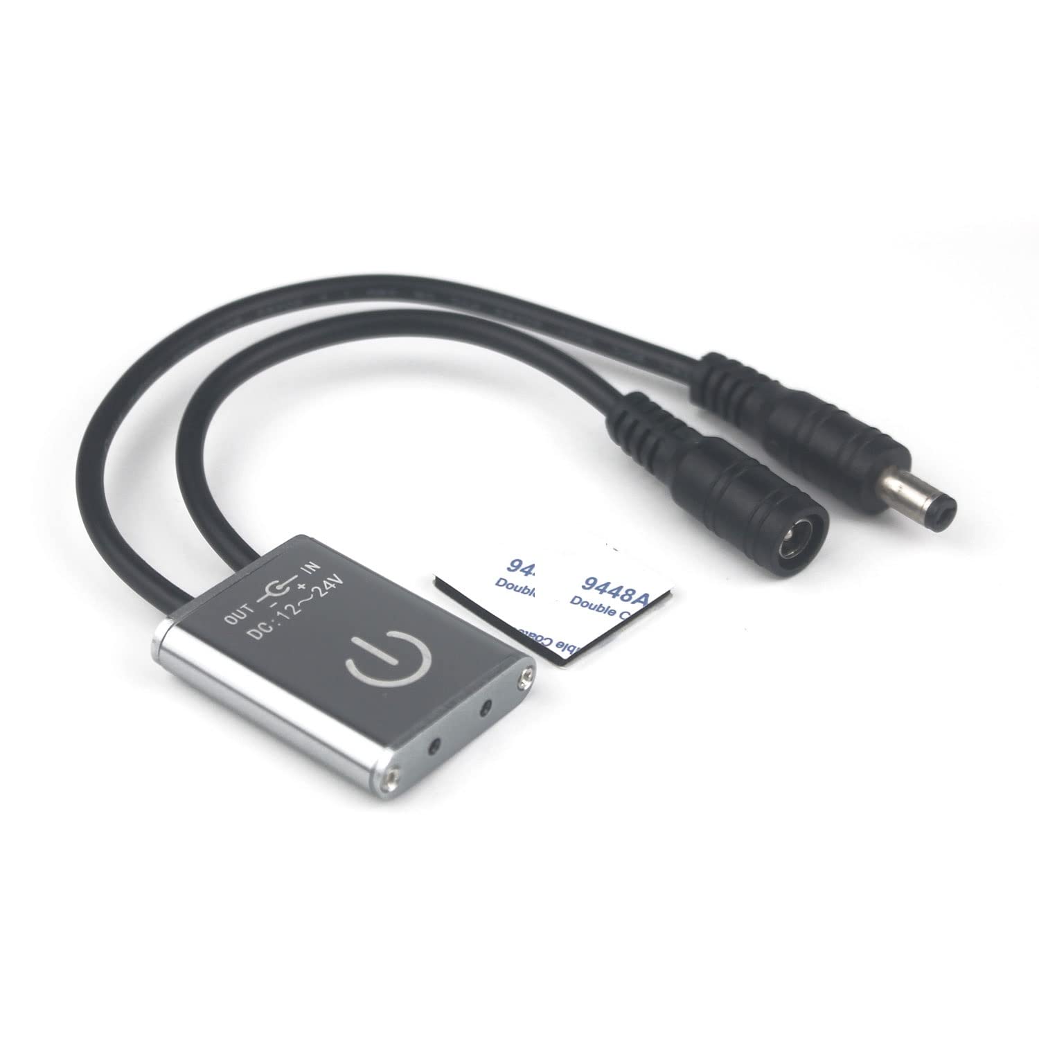 Taikuwu IR Motion Sensor Switch for Wardrobe Cupboard Lights - 12-24V Low Voltage LED Lighting, Auto On/Off, Adjustable Brightness