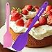 Silicone Spatula - 7 Spatulas Silicone Heat Resistant - Mini Rubber Spatula Set - Cooking Spatulas for Nonstick Cookware - Colorful Baking Kitchen Spatula Set - One Piece Design Spoon (Multicolor)
