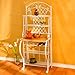 SEI Furniture Metal Frame, White