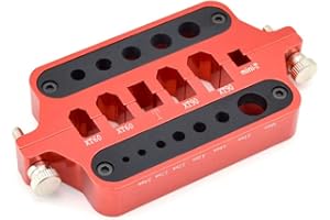 FPVDrone Aluminum Welding Soldering Insulate Station Jig RC Tools for XT60 XT90 Deans T Banana Plug Connector