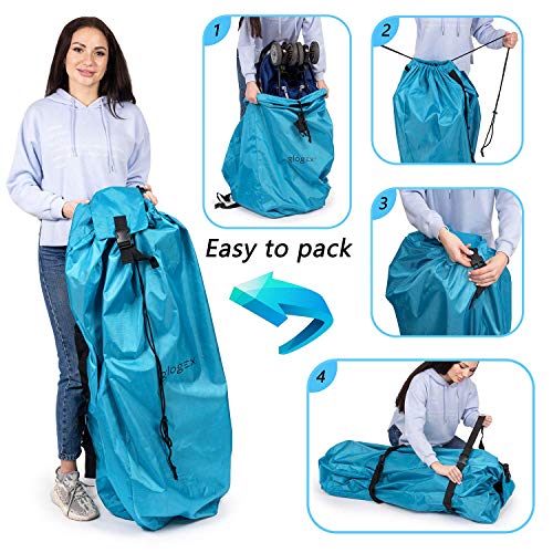 Stroller Travel Bag for Airplane, Gate Check Stroller Bag, Durable