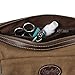 Bayfield Bags Travel Toiletry Bag Men, Large Toiletry Bag for Men (11x6x6) Mens Shaving Dopp Kit Bag, Mens Travel Bag Toiletry Kit, Travel Accessories For Men, Shower Bag Travel Case