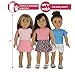PZAS Toys 18 Outfit Set, Compatible with 18 Inch Dolls