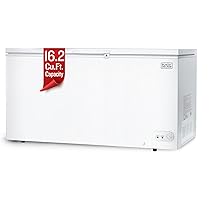 Amazon.com: BLACK+DECKER 16.2 Cu. Ft. Chest Freezer, Deep