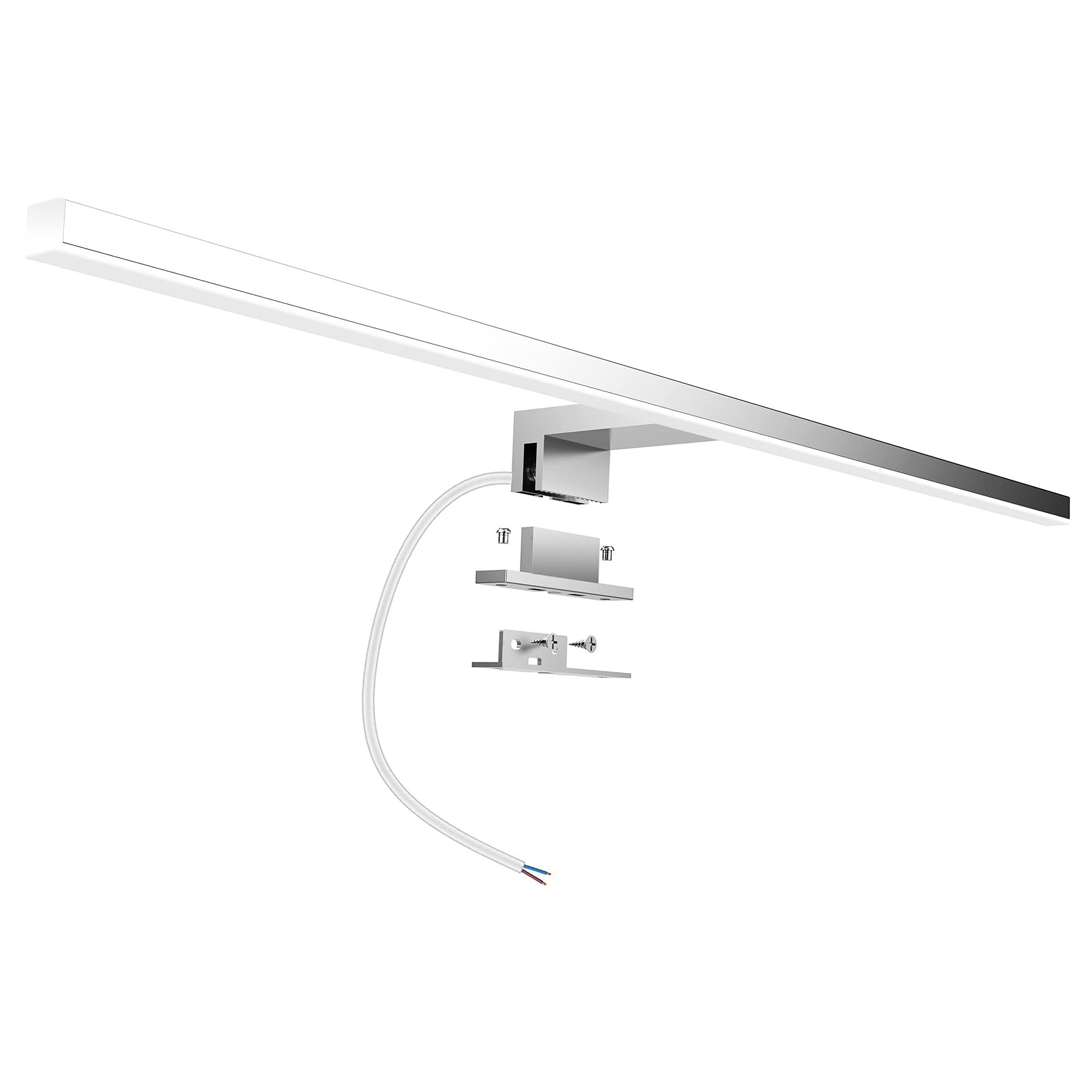 Aogled-Led-Espejo-Luz-Bano-10W-820LM-60CM-230V-4000KLampara-de-3-en-1-IP44-Clase-IIDiseno-DelgadoSin-ParpadeoEspejo