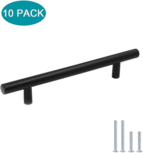 Schwarze Schrankgriffe schwarz Schubladenknäufe – LONTAN Schrankgriffe
