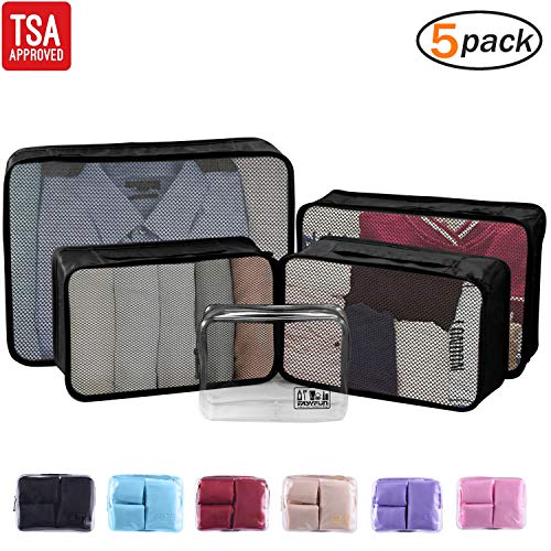 The 10 best packing cubes clear clothes 2019 Klubem Reviews