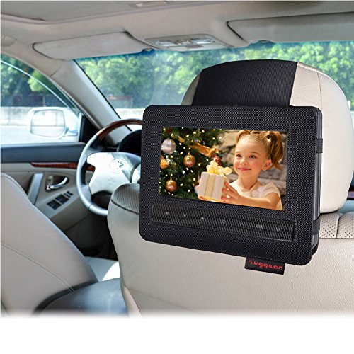 ZugGear DVD Player Headrest Mount Holder Portable DVD Player Mount Car Back seat Headrest Holder