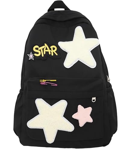 Amazon.com: MININAI Y2k Backpack with Kawaii Pendant Aesthetic