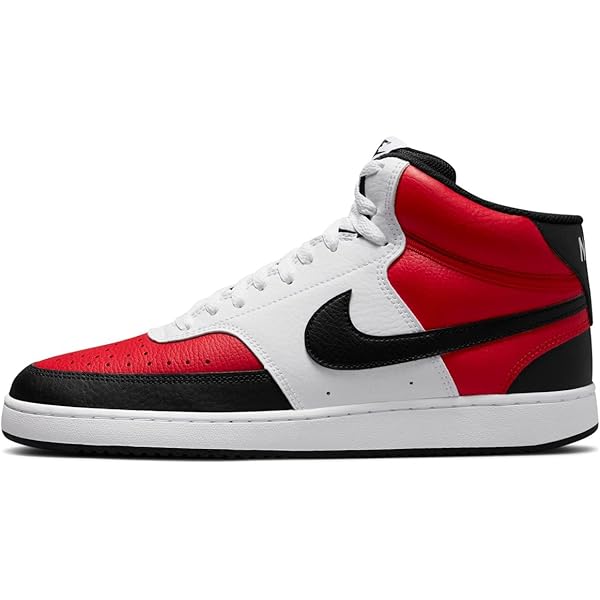 nike ebernon mid red black