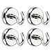 Netany 90 LB Heavy Duty Magnetic Hooks, Strong Powerful Neodymium Indoor/Outdoor Magnet Hooks