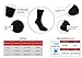 PETANI Mens Socks - 3 pack Premium European Dress Cotton Socks Men Black