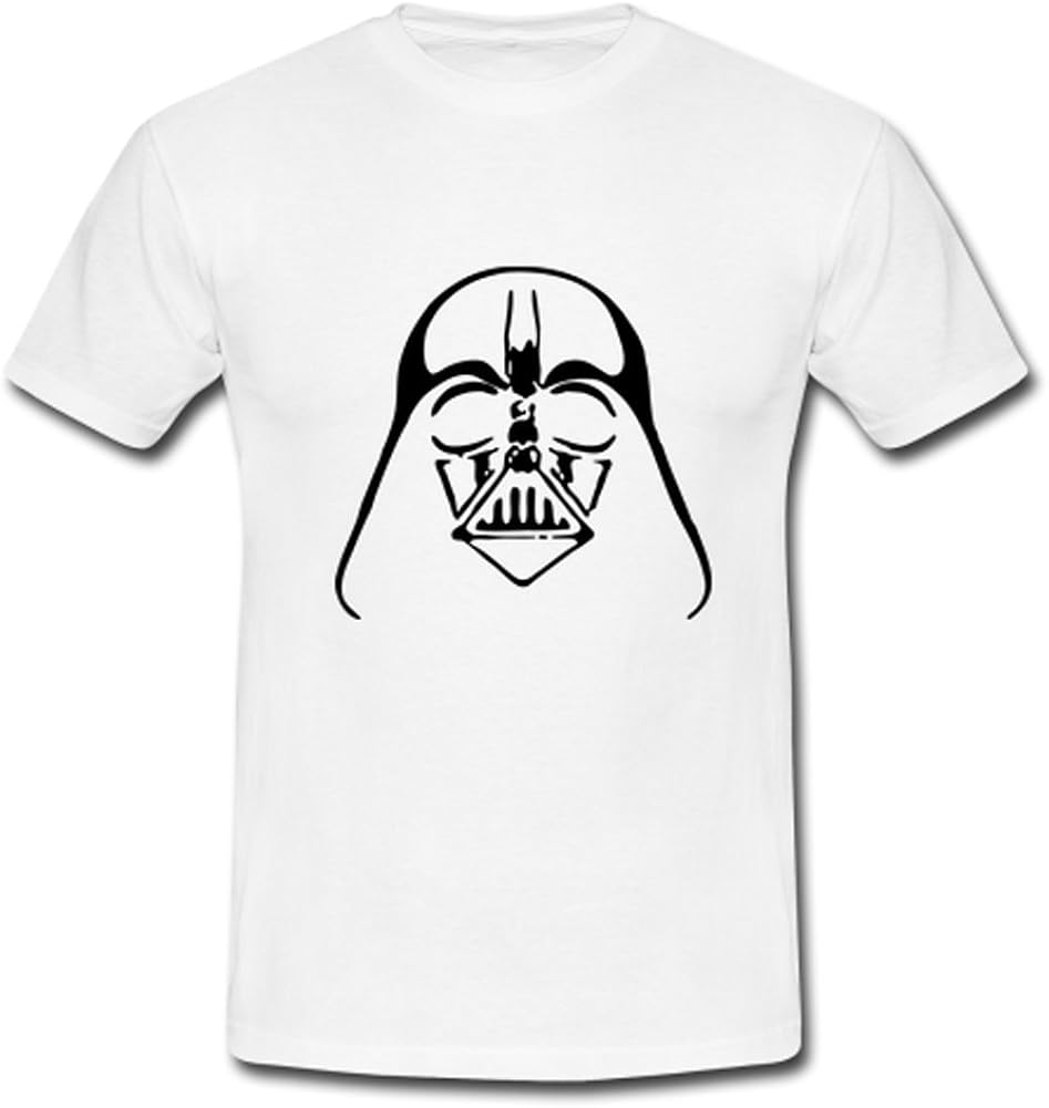 Cool Darth Vader Custom Design Mens Cotton T shirt Tee Shirts White XXX