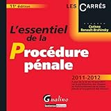 l'essentiel de la procédure pénale (11e édition) by