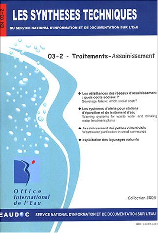 Les  défaillances des réseaux d'assainissement