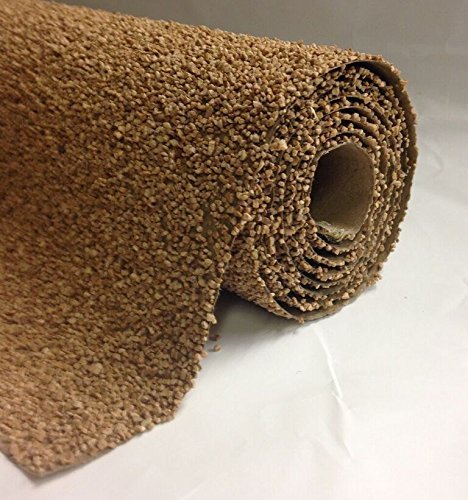 Ballast Underlay: 300mmx1200mm 12"x48" Brown Extra Fine Javis railway scenery roll.