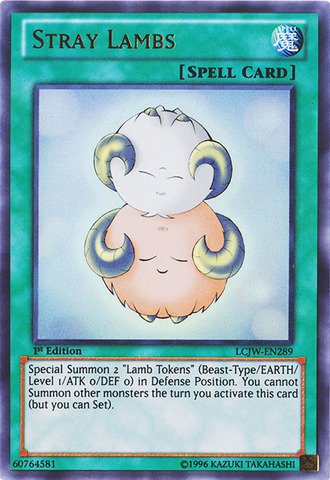 Yu-Gi-Oh! - Stray Lambs (LCJW-EN289) - Legendary Collection 4: Joey's World - 1st Edition - Ultra Rare