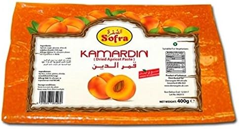 Pate D Abricots Secs Libanais Qamar Al Deen Kamardin 400g