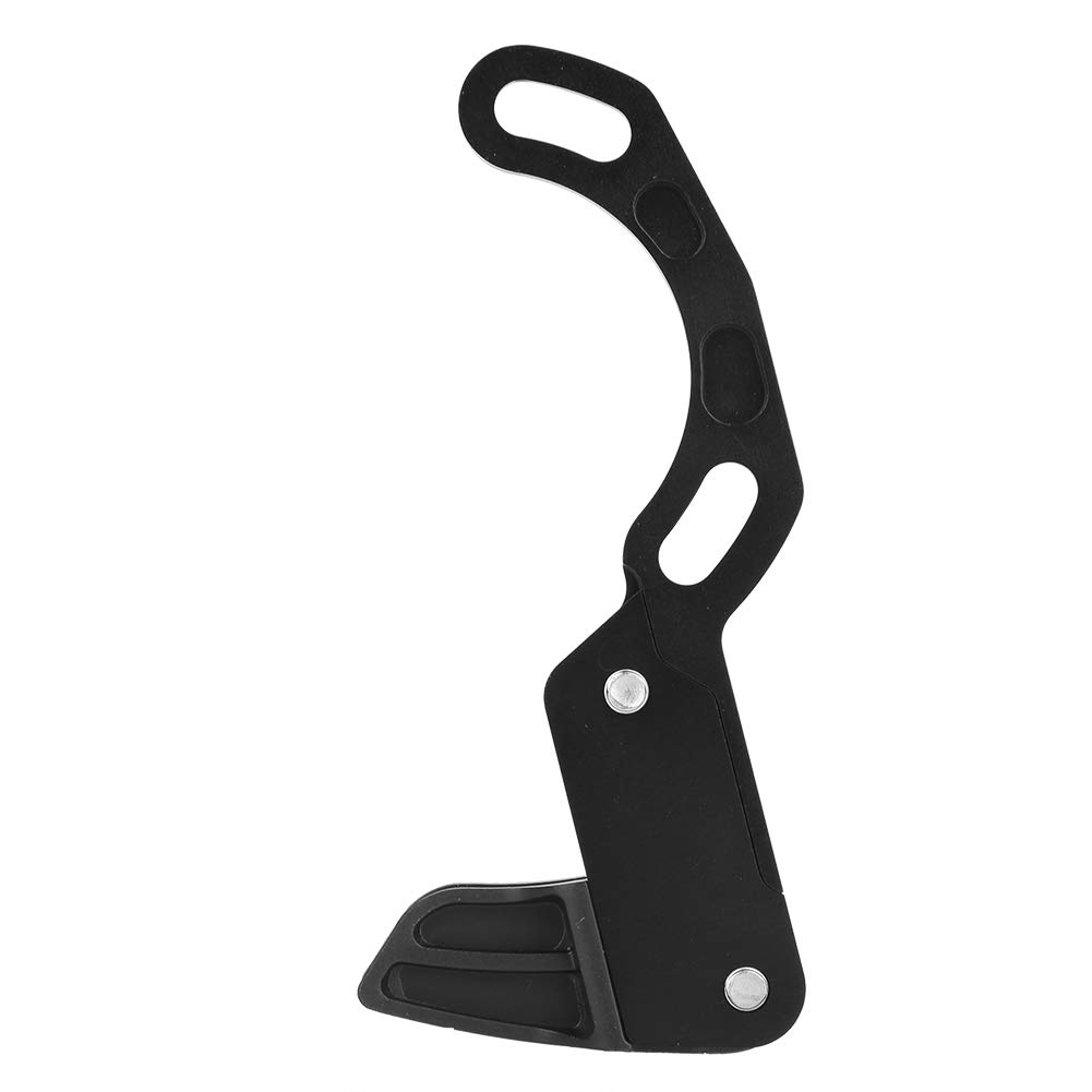 Demeras Bike Chain Deflectors Bicycle Chain Guide Aluminium Alloy Ultralight Bike Chain Guide Tool for ISCG 03 Bottom Bracket Bicycle(ISCG 03 Black)